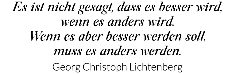 G C Lichtenberg Sinnspruch