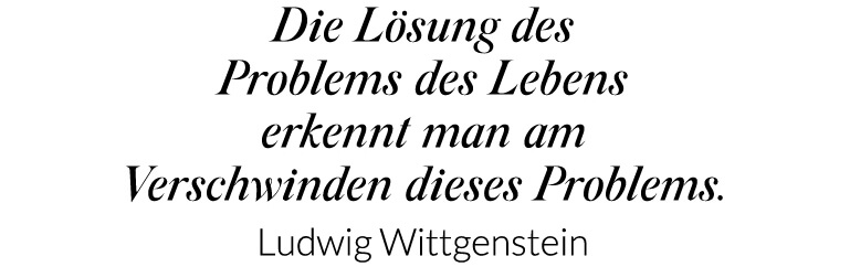 L Wittgenstein Sinnspruch